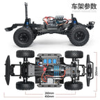 HB ZP1005 1:36 4WD RC Rock Crawler, Off-Road Remote Control Car - Product View 6