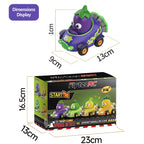 Y03 Mini Eggplant RC Car, 2.4GHz Cartoon Remote Control Toy - Product View 6