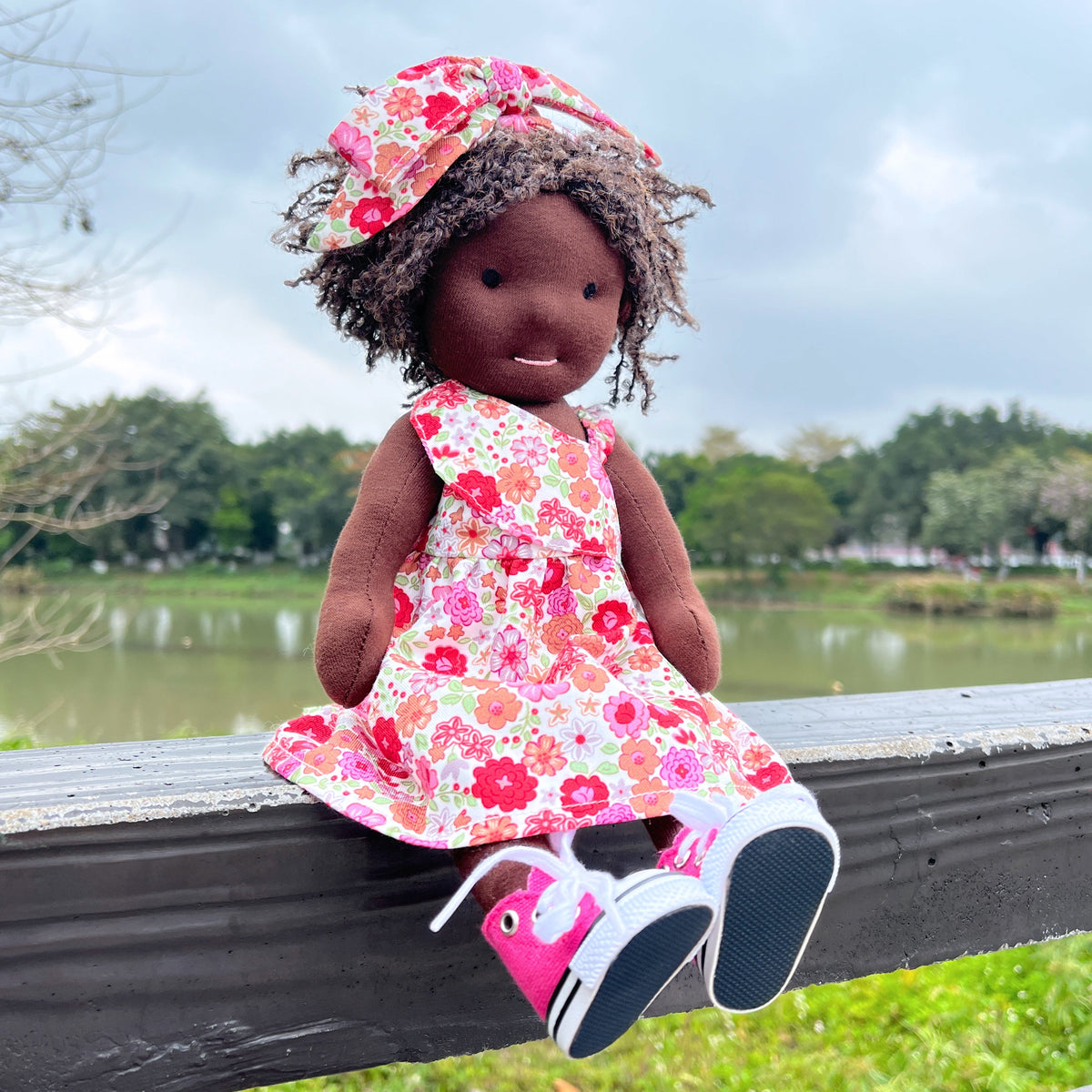 AVINO Handmade Waldorf Doll - Dezi