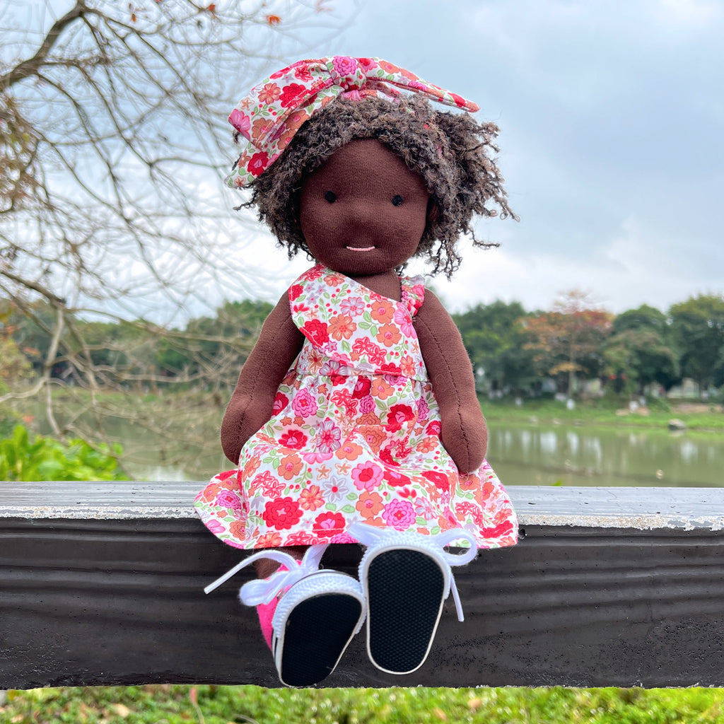 AVINO Handmade Waldorf Doll - Dezi