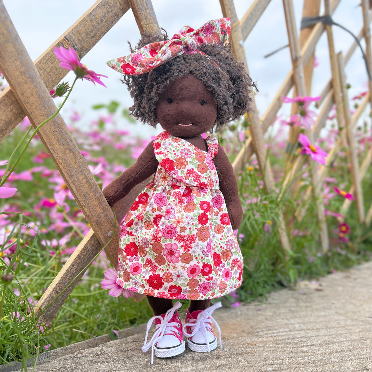 AVINO Handmade Waldorf Doll - Dezi