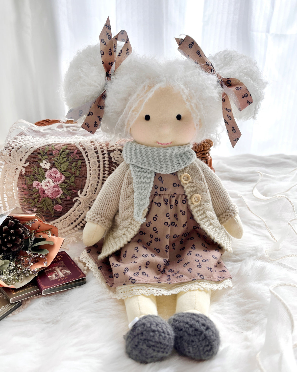 AVINO Handmade Waldorf Doll - Juu