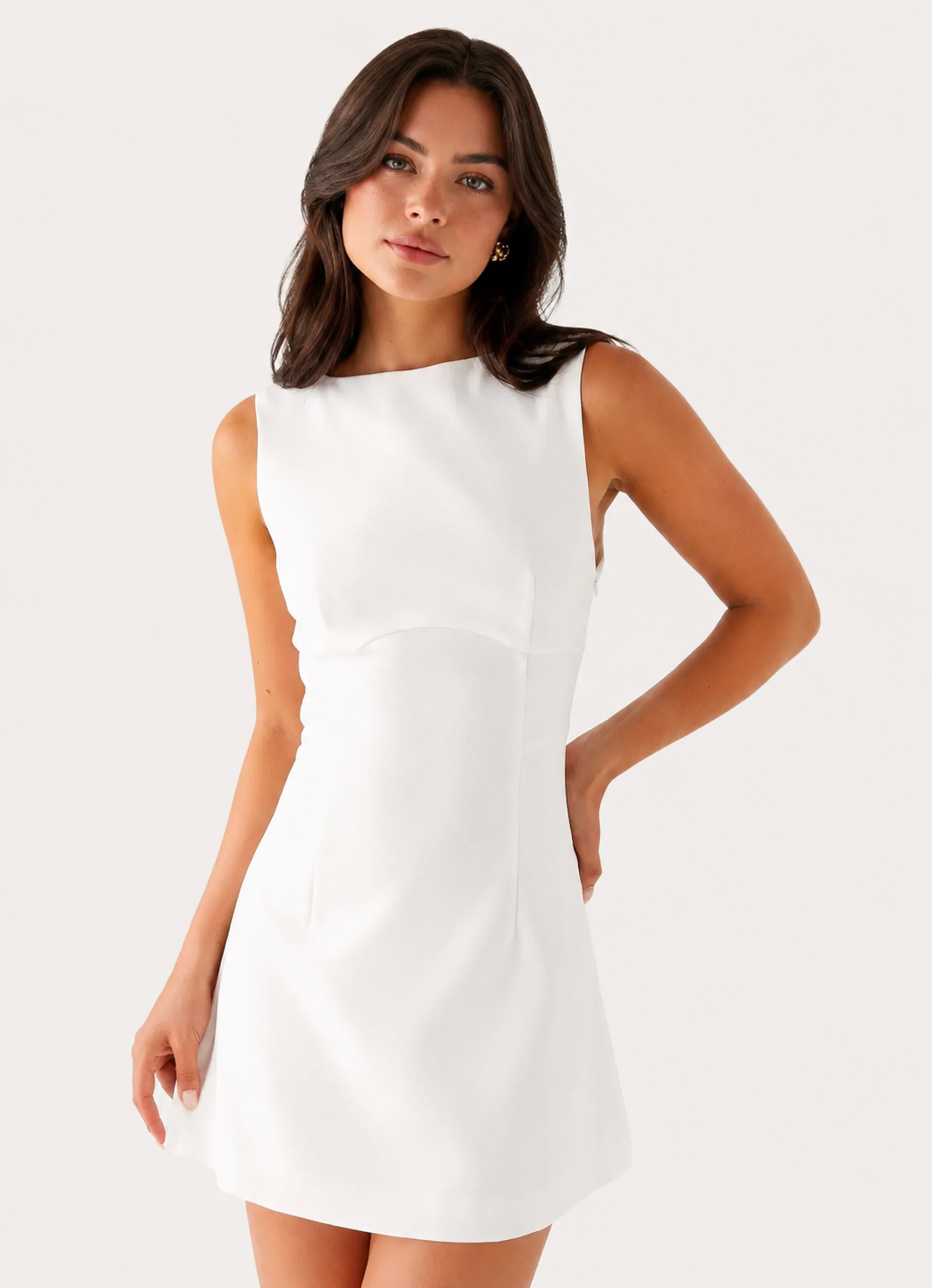 Lulita Mini Dress - White