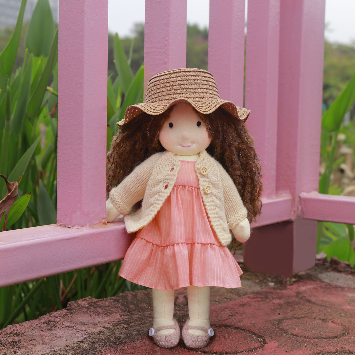 AVINO Handmade Waldorf Doll - Kristy