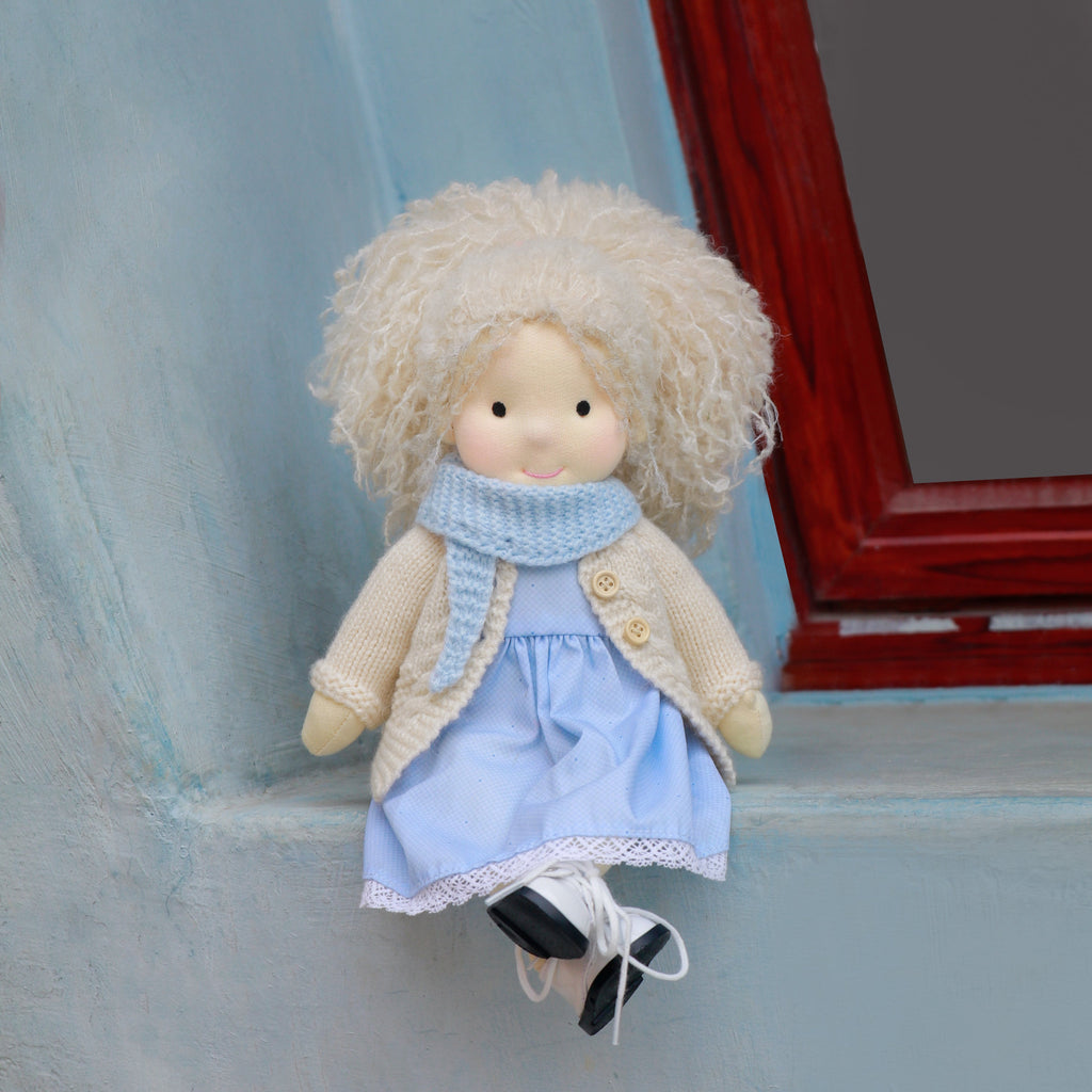 AVINO Handmade Waldorf Doll - Florke