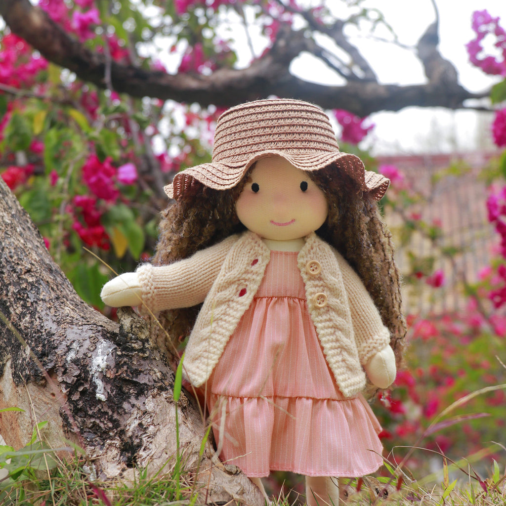 AVINO Handmade Waldorf Doll - Kristy