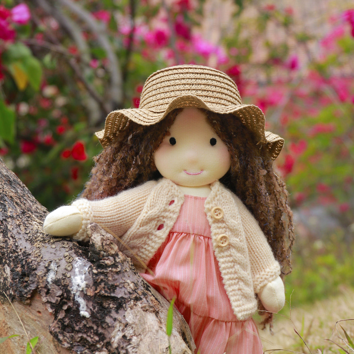 AVINO Handmade Waldorf Doll - Kristy