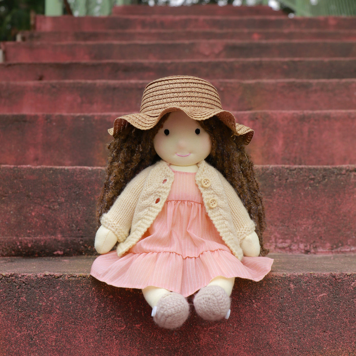 AVINO Handmade Waldorf Doll - Kristy