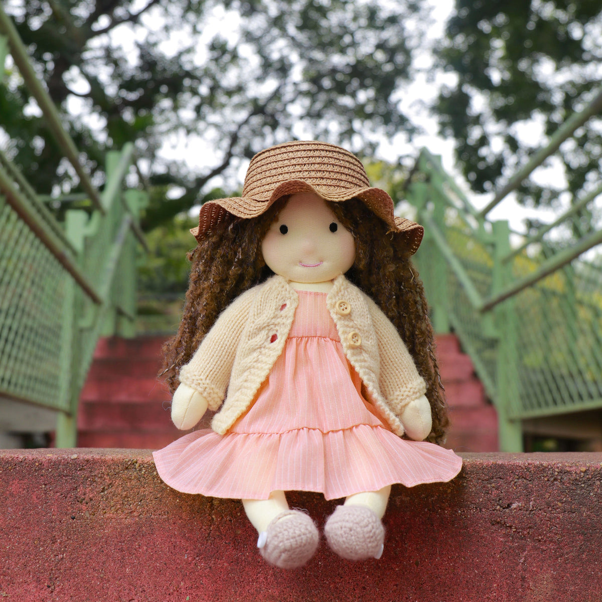 AVINO Handmade Waldorf Doll - Kristy