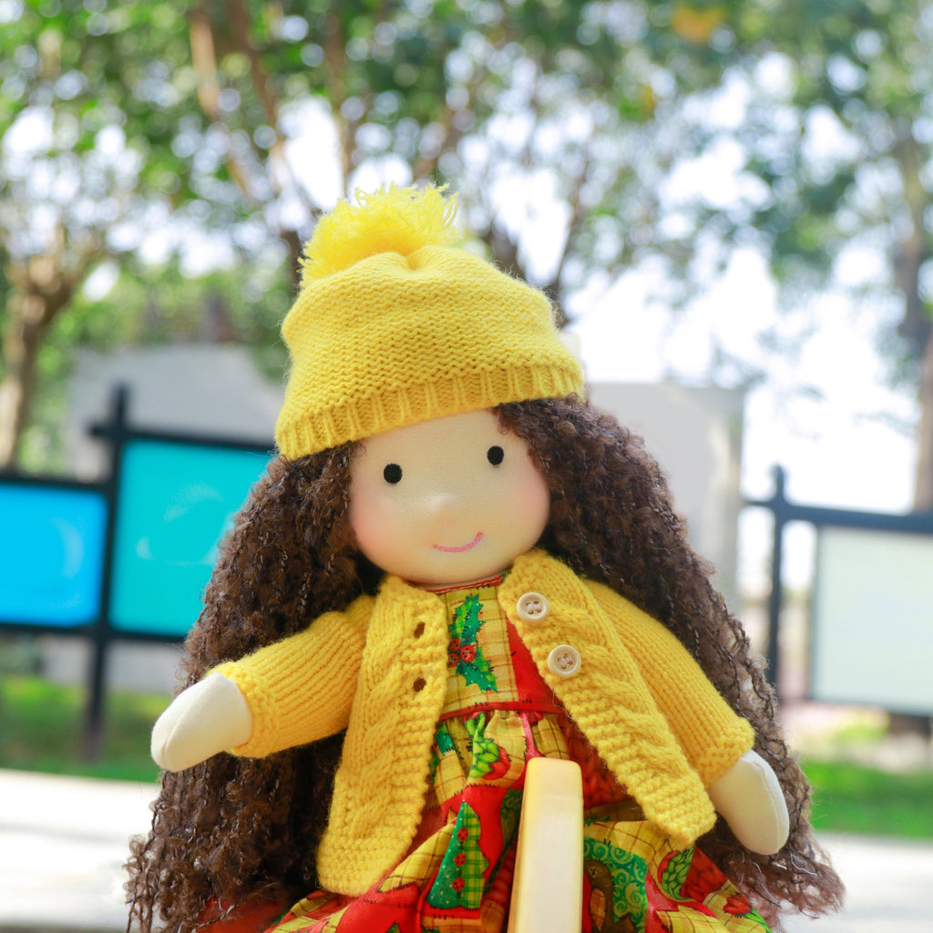 AVINO Handmade Waldorf Doll - Ariana