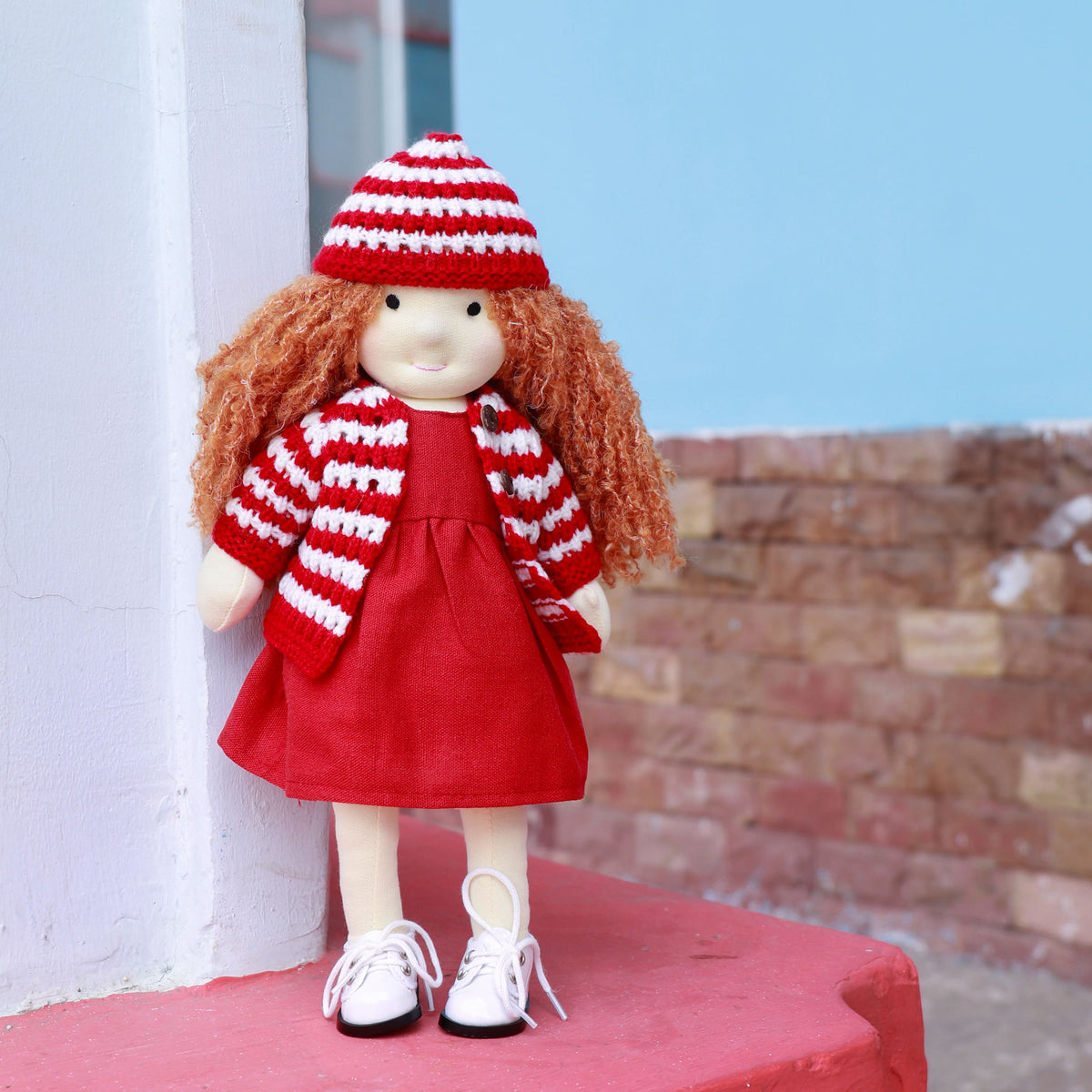 AVINO Handmade Waldorf Doll - Quinn