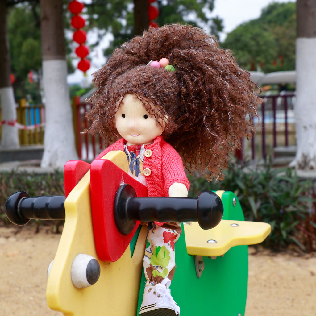 AVINO Handmade Waldorf Doll - Agata