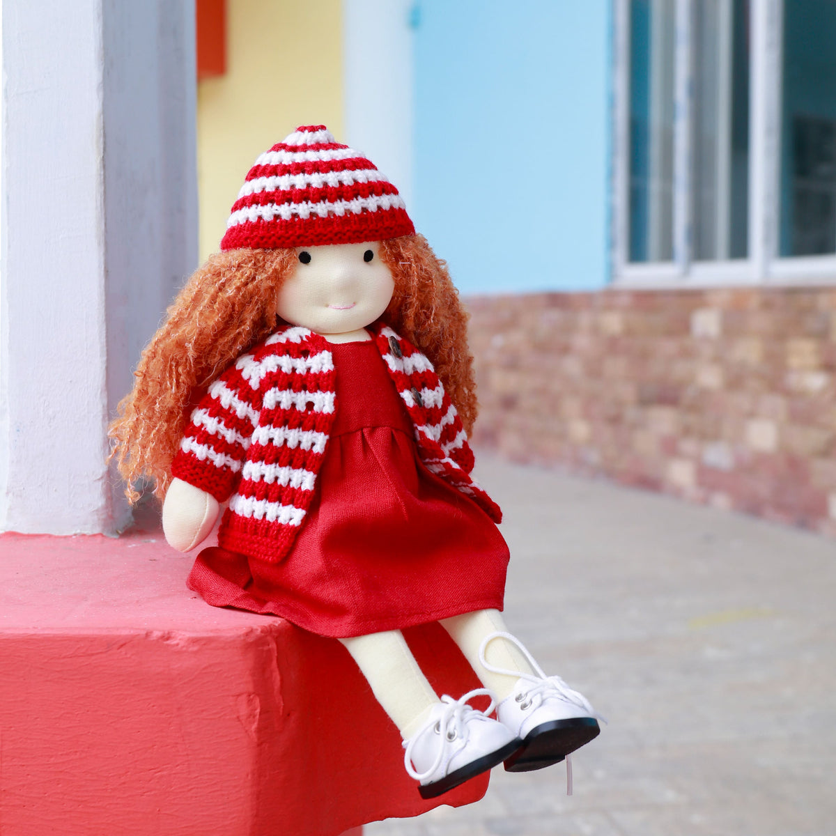 AVINO Handmade Waldorf Doll - Quinn