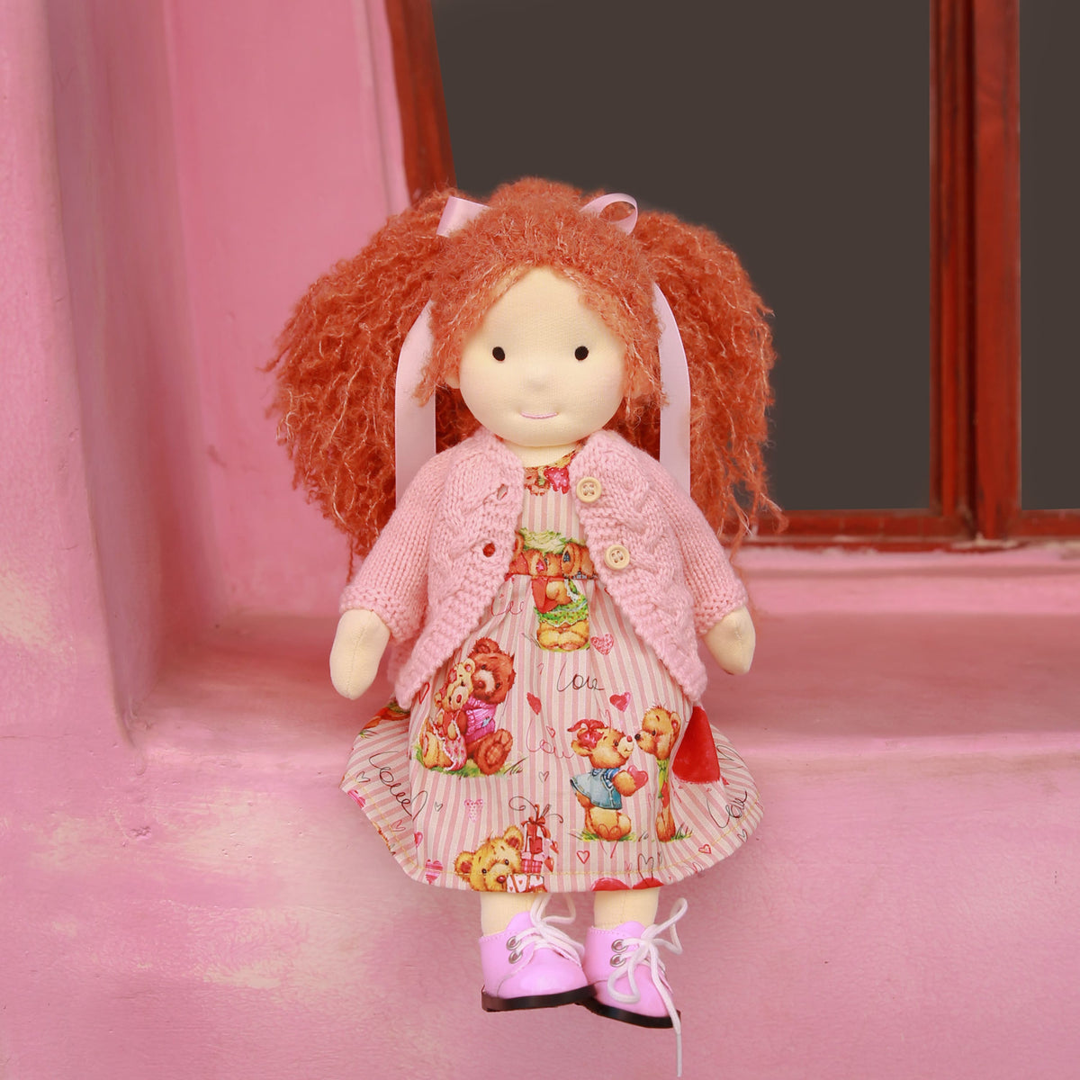 AVINO Handmade Waldorf Doll - Autumn