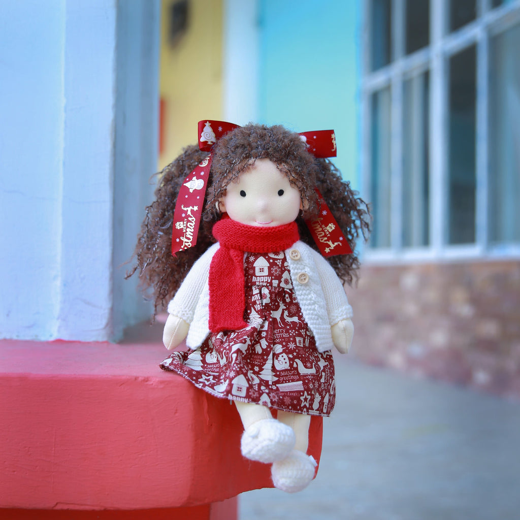 AVINO Handmade Waldorf Doll - Eva