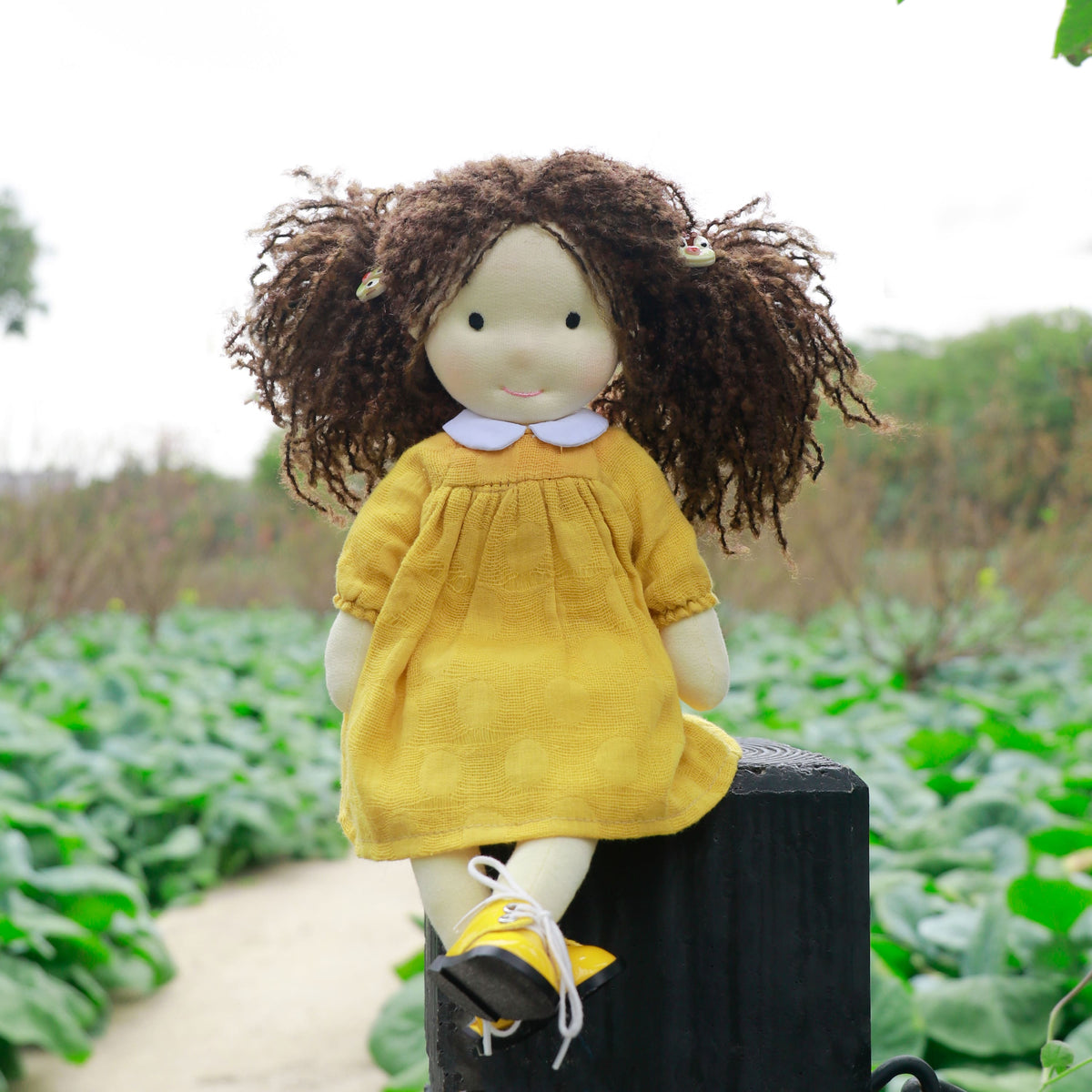 AVINO Handmade Waldorf Doll - Inka