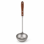 AVINOTI Pure Titanium Soup Ladle – Lightweight Kitchen Serving Spoon