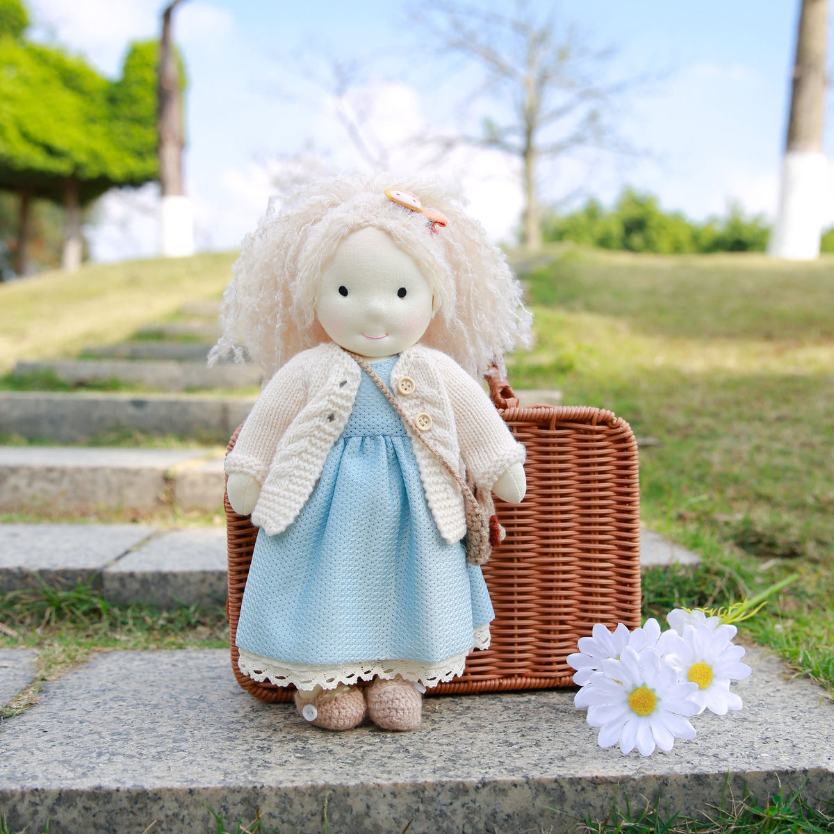 AVINO Handmade Waldorf Doll - Kayla