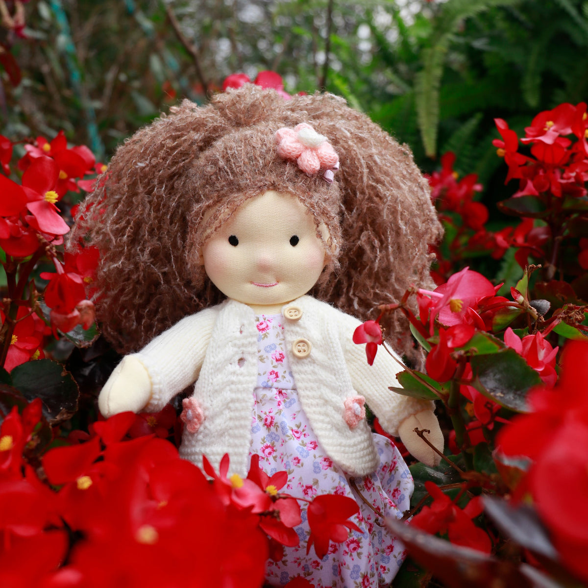 AVINO Handmade Waldorf Doll - Amber