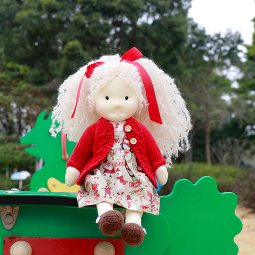 AVINO Handmade Waldorf Doll - Gabriella