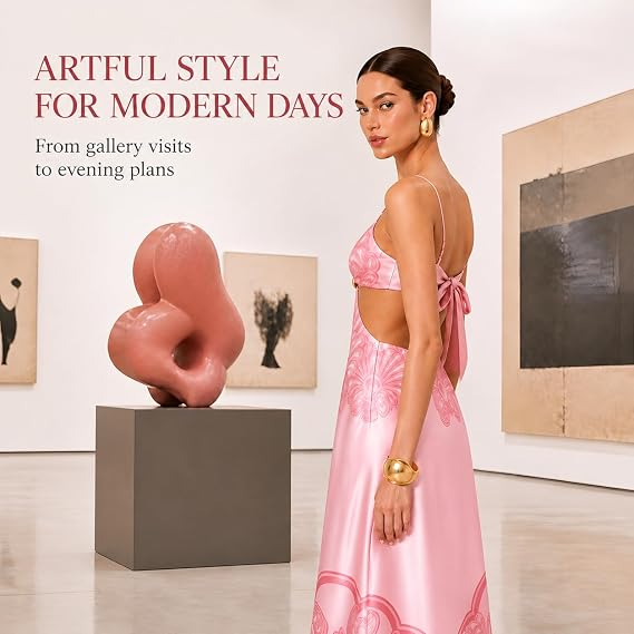 AVINO Fuchsia Muse Maxi Dress - image 02