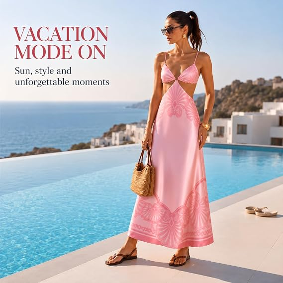 AVINO Fuchsia Muse Maxi Dress - image 04
