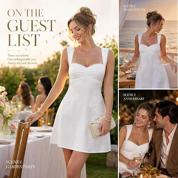 AVINO Pearl Satin Muse Mini Dress - image 07