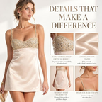 AVINO Champagne Gleam Embellished Mini Dress - image 02