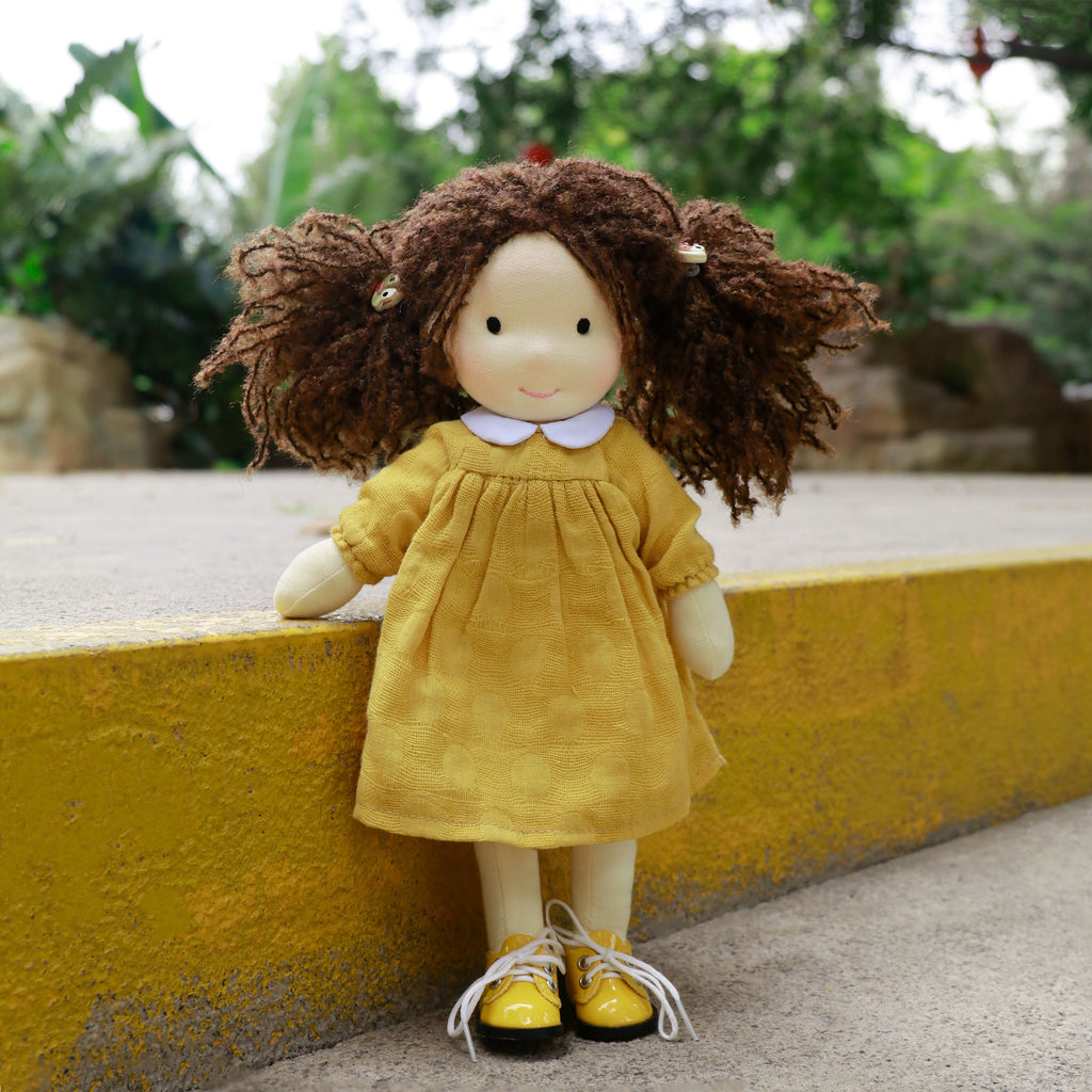AVINO Handmade Waldorf Doll - Inka